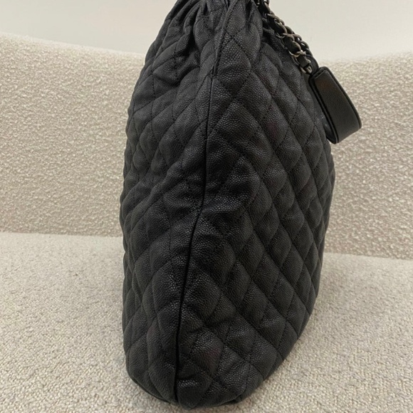 Authentic Pre-Owned Chanel Black Caviar Elastic CC Tote - Picture 7 of 16